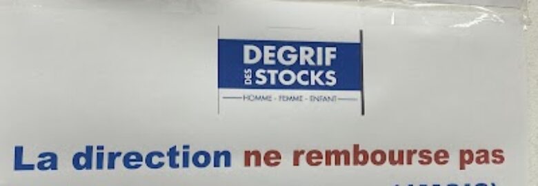 Degrif des Stocks